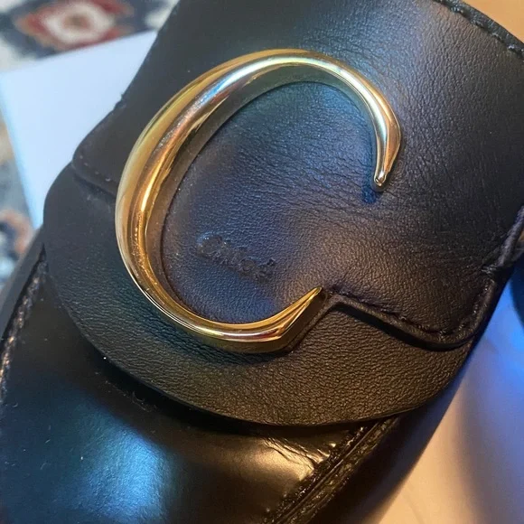 Chloé  Loafers with Gold Accent - Picture 14 of 17